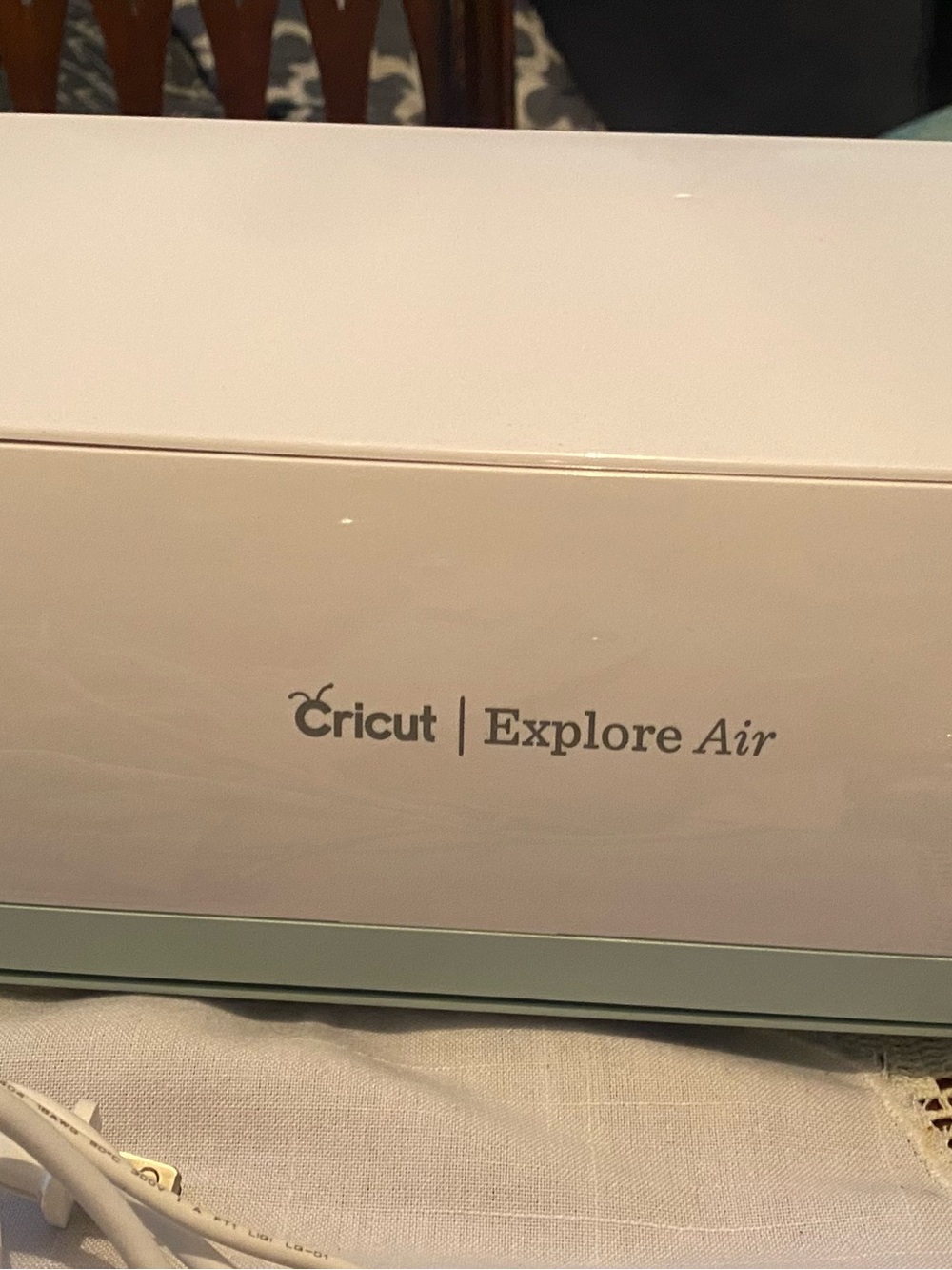 Cricut Explore Air in Pale Pink with Mint Trim